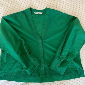 Zara Embroidered Blouse
